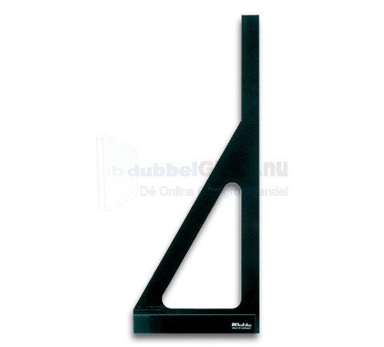 Glassnijhaak met versterking zwart 30cm x 60cm
