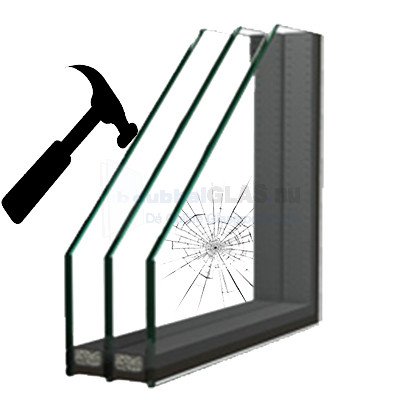 Triple Glas Super Gelaagd