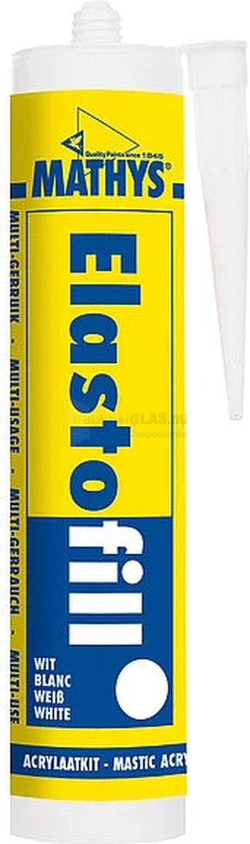 Mathys Elastofill Acrylaatkit Wit Koker 310ml