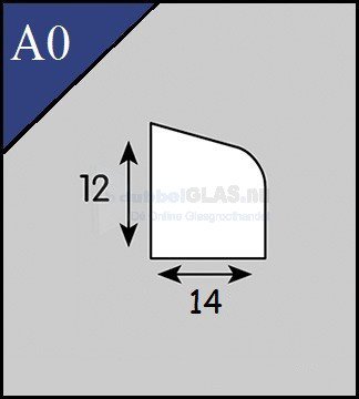 Glaslat A0