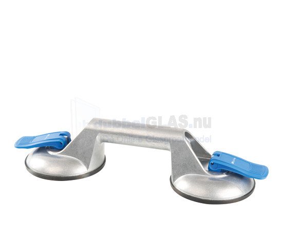 Zuigheffer 2-naps aluminium
