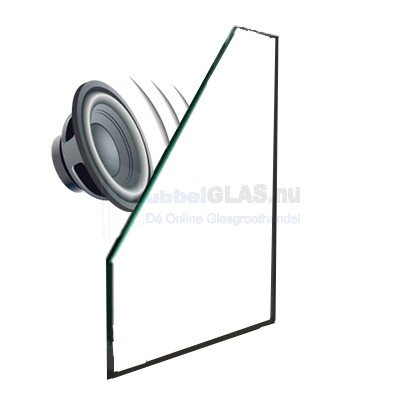 Gelaagd glas Geluidswerend