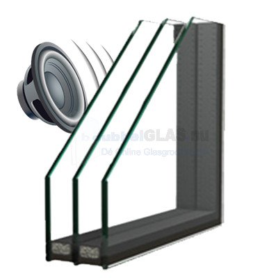 Triple glas Geluidswerend 